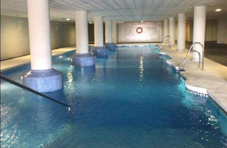 Apartamentos Deluxe Roquetas De Mar Con Golf Y Piscina Climatizada, Parking Privado Vicar Bagian luar foto