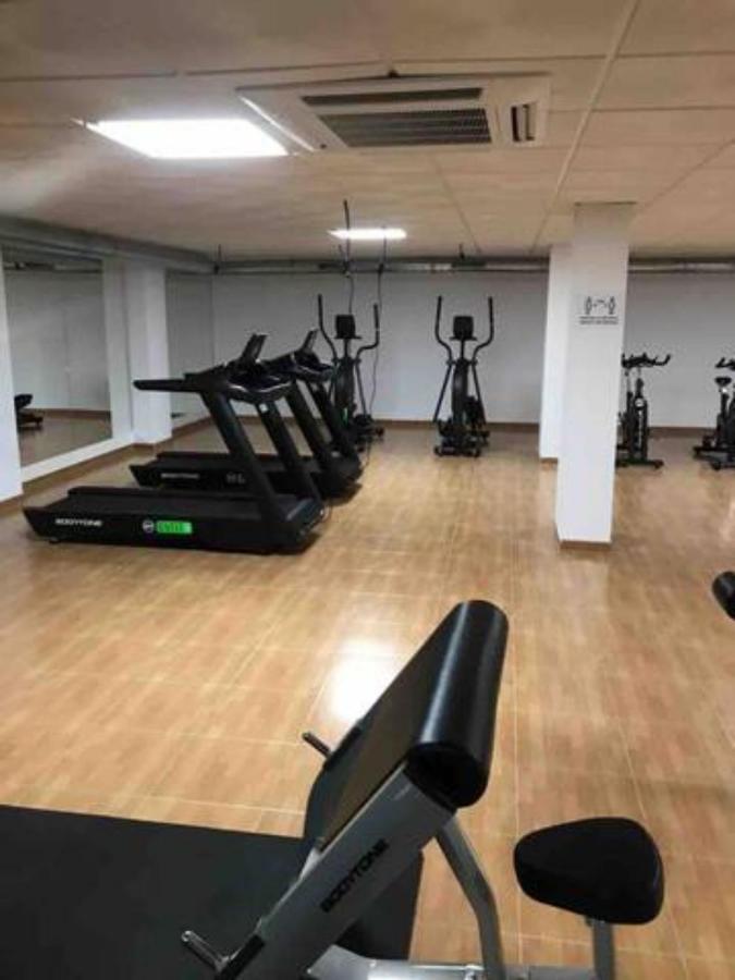 Apartamentos Deluxe Roquetas De Mar Con Golf Y Piscina Climatizada, Parking Privado Vicar Bagian luar foto