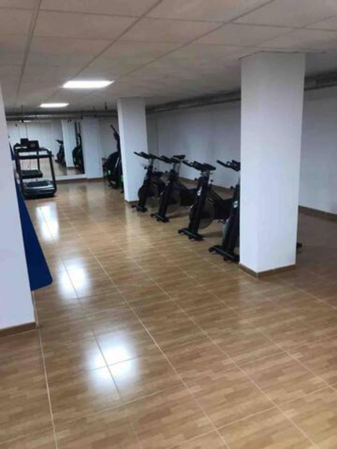 Apartamentos Deluxe Roquetas De Mar Con Golf Y Piscina Climatizada, Parking Privado Vicar Bagian luar foto