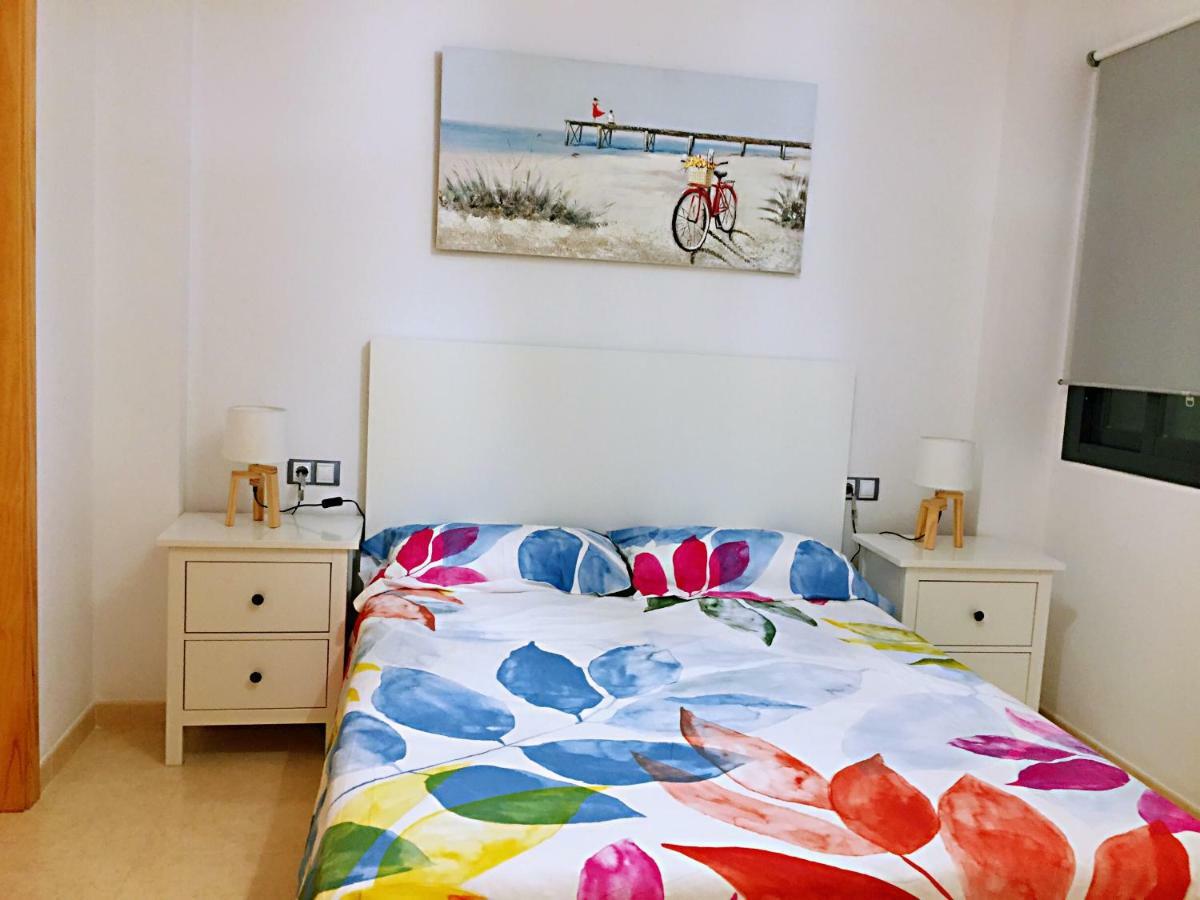 Apartamentos Deluxe Roquetas De Mar Con Golf Y Piscina Climatizada, Parking Privado Vicar Bagian luar foto