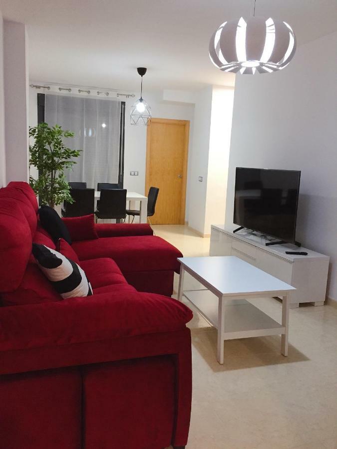 Apartamentos Deluxe Roquetas De Mar Con Golf Y Piscina Climatizada, Parking Privado Vicar Bagian luar foto