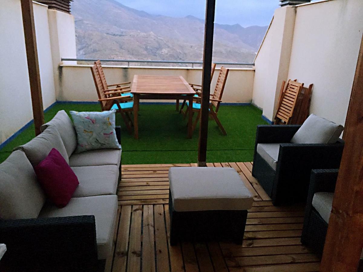 Apartamentos Deluxe Roquetas De Mar Con Golf Y Piscina Climatizada, Parking Privado Vicar Bagian luar foto